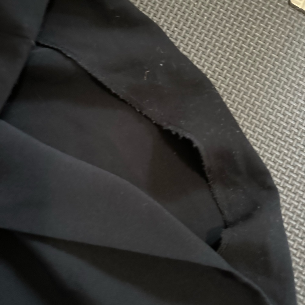 Lane Bryant Black Wide Leg Slacks Size 22 Regular - See Description for Callout - Picture 3 of 3